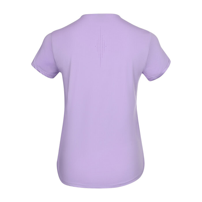 The Indian Maharadja Women Breeze Round Neck Tee Violet Rose