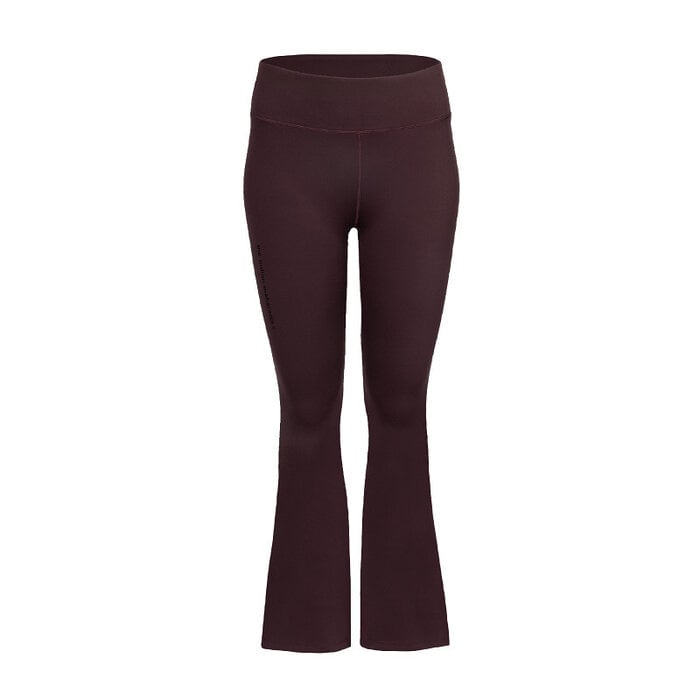 The Indian Maharadja Women Performance Flared Tight Dark Berry
