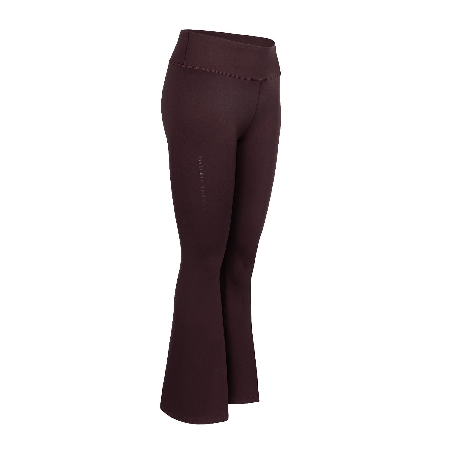 The Indian Maharadja Women Performance Flared Tight Dark Berry