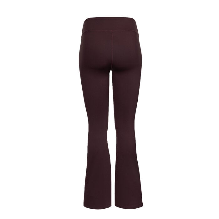 The Indian Maharadja Women Performance Flared Tight Dark Berry