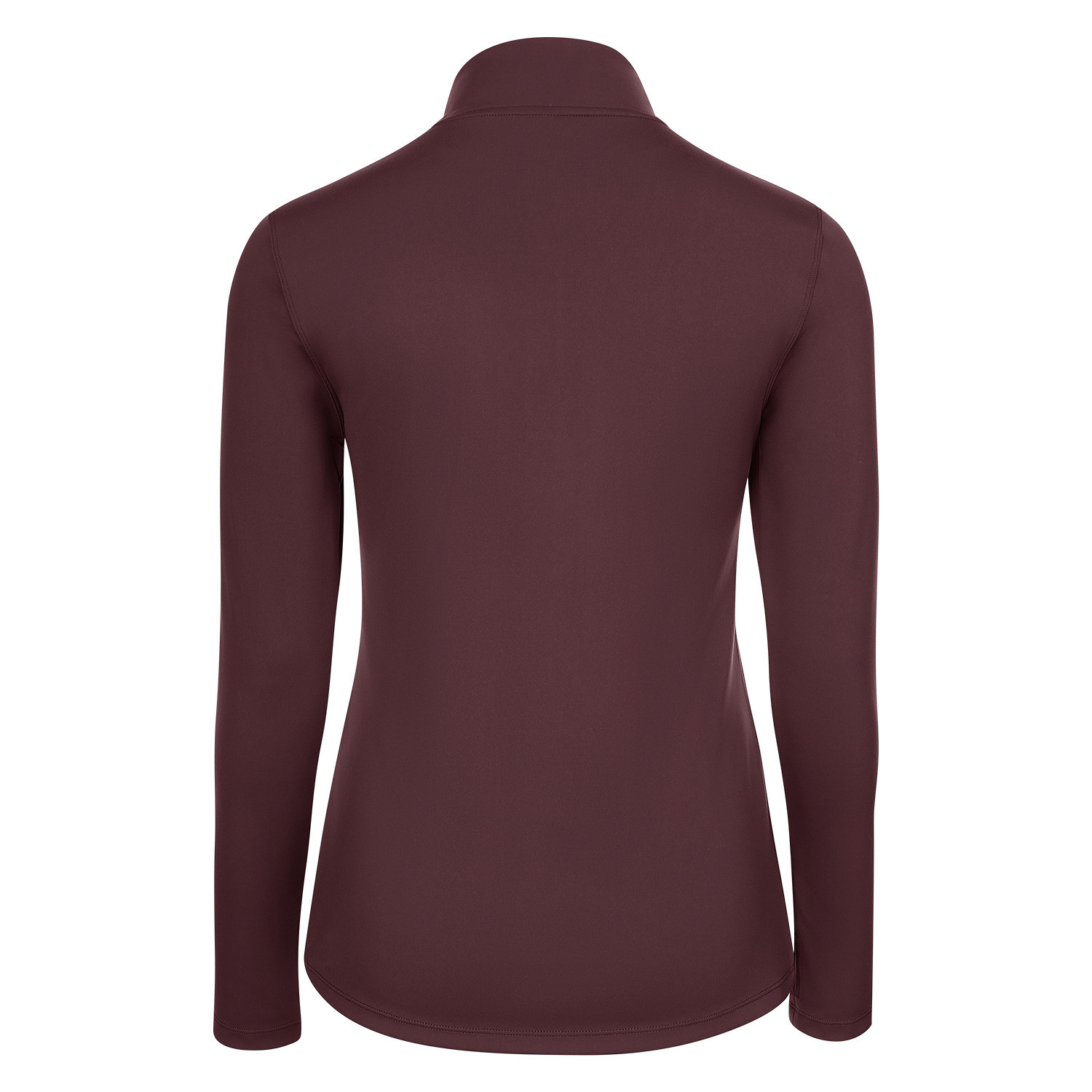 The Indian Maharadja Women Performance Half Zip Dark Berry