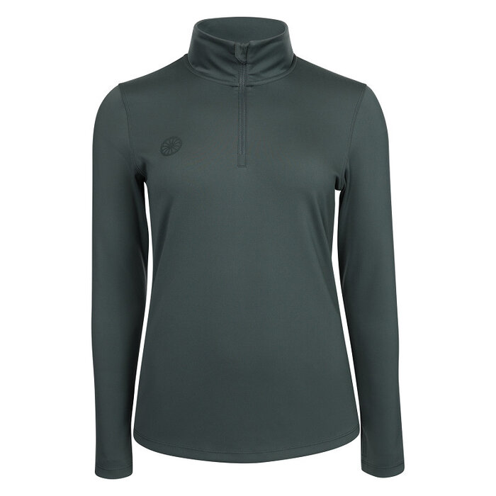 The Indian Maharadja Women Performance Half Zip Urban Grey