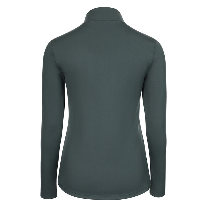 The Indian Maharadja Women Performance Half Zip Urban Grey