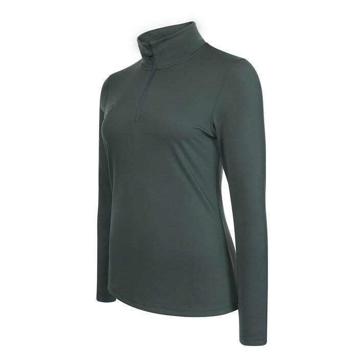 The Indian Maharadja Women Performance Half Zip Urban Grey