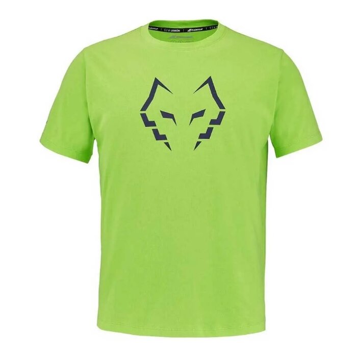 Babolat Cotton Tee J. Lebrón Green Flash