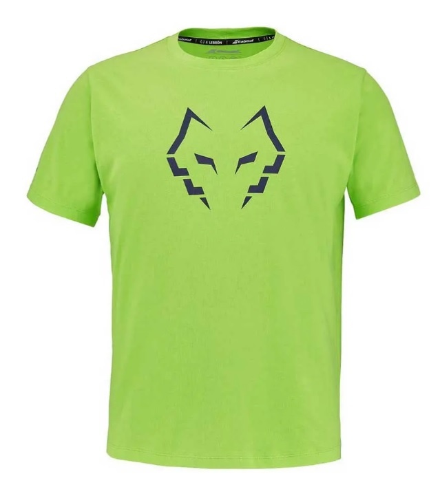 Babolat Cotton Tee J. Lebrón Green Flash