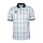 Men Checked Pique Polo