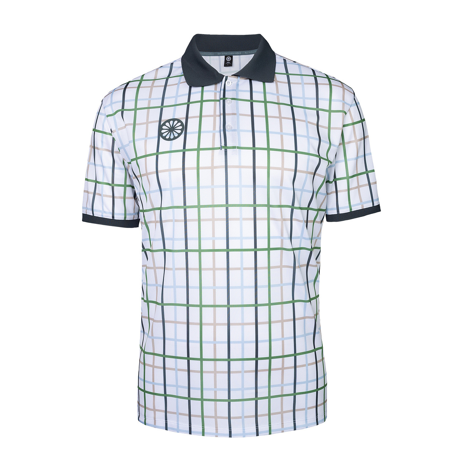 The Indian Maharadja Men Checked Pique Polo