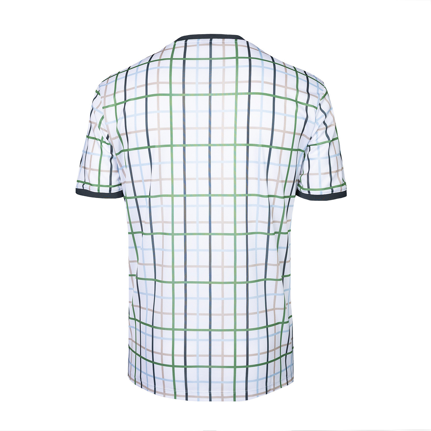The Indian Maharadja Men Checked Pique Tee