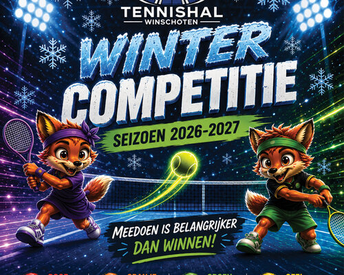Winter Jeugdcompetitie Tennis 2026-2027 | Tennishal Winschoten