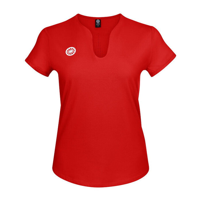 The Indian Maharadja Women Breeze Tee Salsa Red