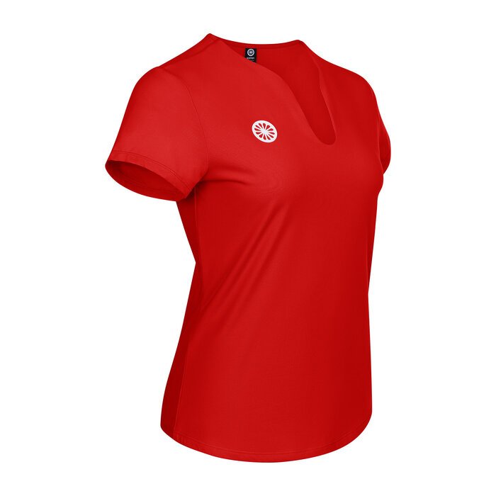 The Indian Maharadja Women Breeze Tee Salsa Red
