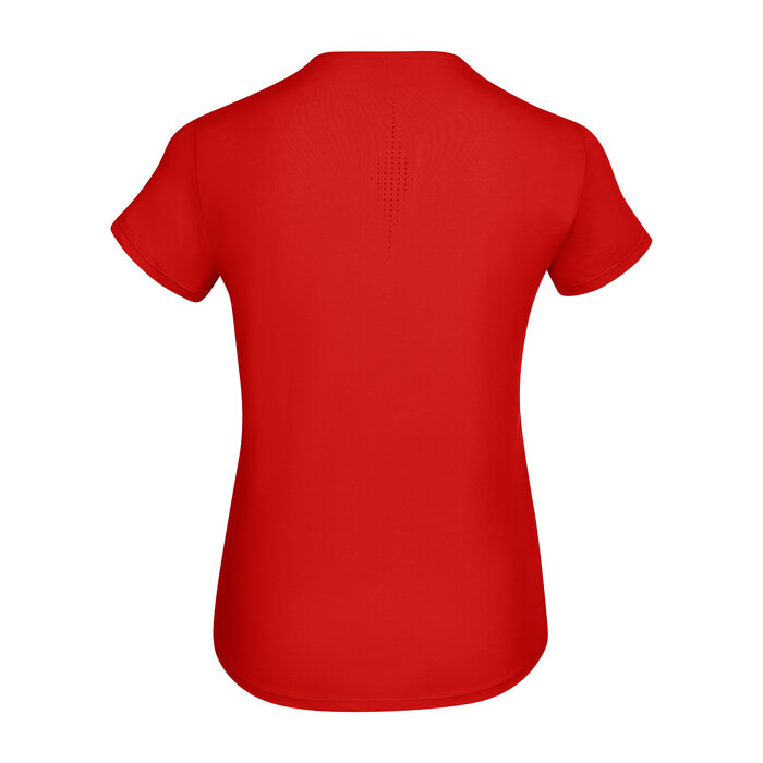 The Indian Maharadja Women Breeze Tee Salsa Red
