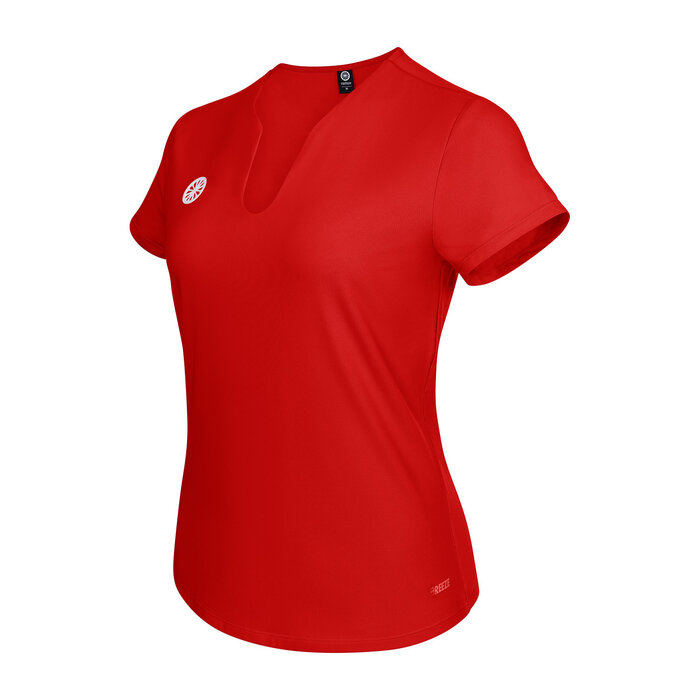 The Indian Maharadja Women Breeze Tee Salsa Red