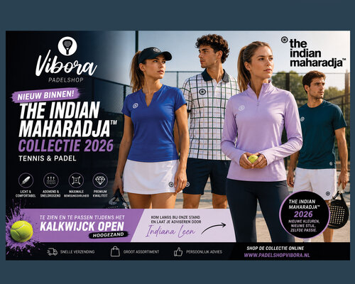 Indian Maharadja collectie 2026 | Tennis & Padel | Padelshop Vibora