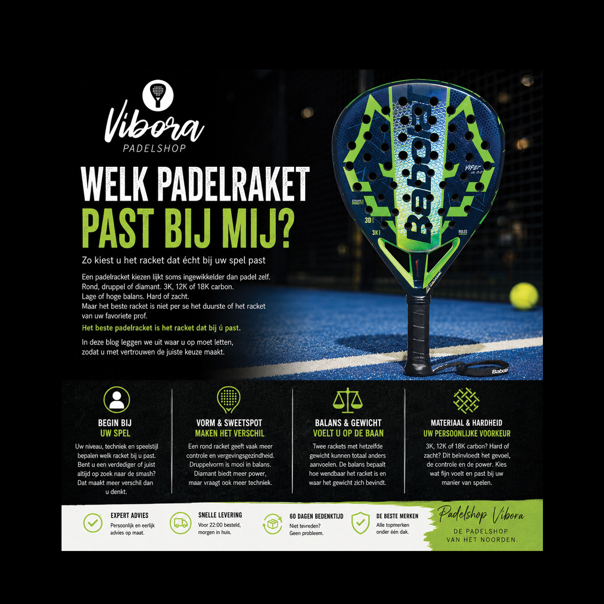 Welk padelracket past bij mij?