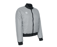 Indian Maharadja Women Reversible Bomber Urban Grey