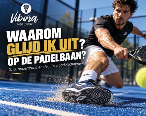 Waarom glijd ik uit op de padelbaan? Alles over grip, ondergrond en padelschoenen