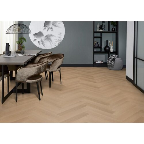 Floorlife YUP Fulham herringbone dryback dark oak
