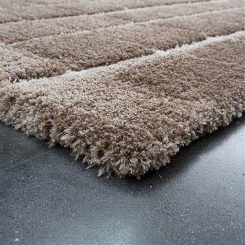 VT Wonen  Blocks warm brown | 133x195cm