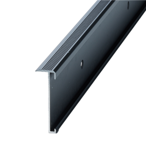 COpro Trapprofielset zwart 4x130cm.