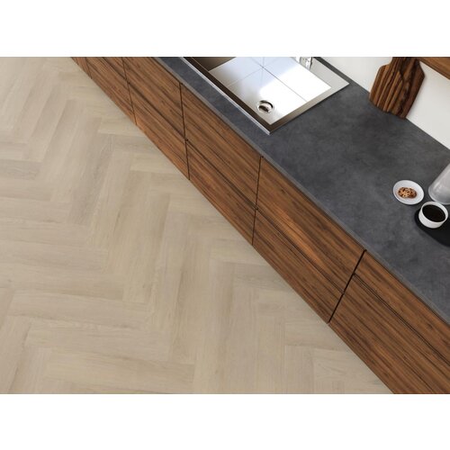 Floorlife YUP Merton herringbone click beige