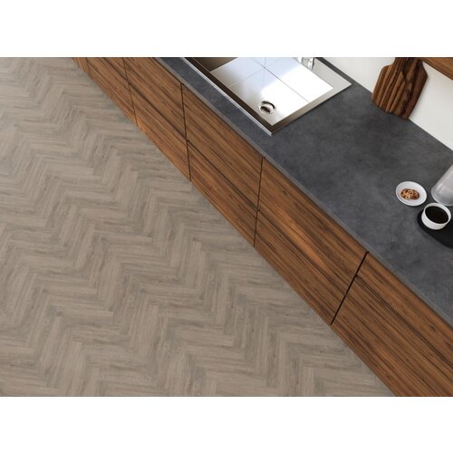 Floorlife YUP herringbone click SRC smoky
