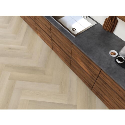 Floorlife YUP Mayfair herringbone click SRC light oak