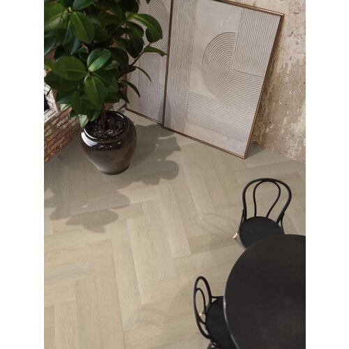 Floorlife YUP Mayfair herringbone click SRC beige