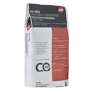 COpro Co-pro anhydrietgebonden egalisatiemiddel A30 fast dry