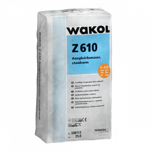 Wakol Wakol Z610 egaliseermiddel 20 kg Wakol Wakol Z610 egaliseermiddel 20 kg