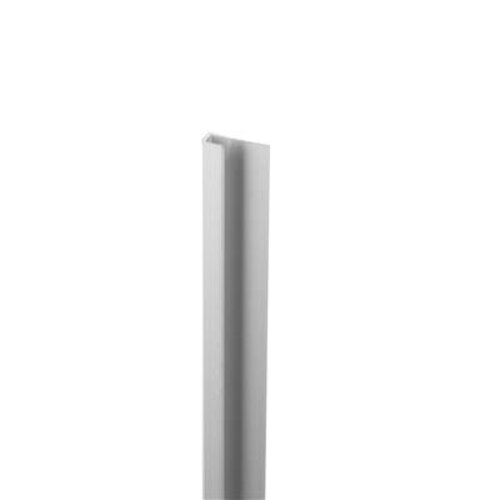 Cotap Start- en eindprofiel zilver pvc wand Cotap Start- en eindprofiel zilver pvc wand