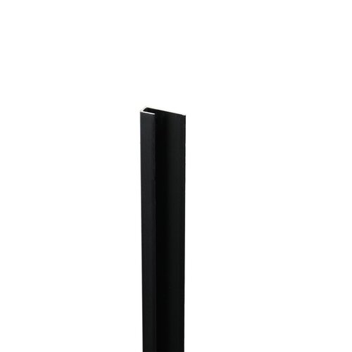 Cotap Start- en eindprofiel zwart pvc wand Cotap Start- en eindprofiel zwart pvc wand