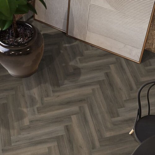Floorlife YUP Paddington herringbone click SRC dark grey Floorlife YUP Paddington herringbone click SRC dark grey
