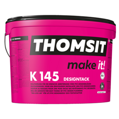 PPC Thomsit K145 rolfixatie tbv PVC stroken 10 kg PPC Thomsit K145 rolfixatie tbv PVC stroken 10 kg