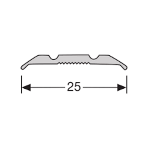 PPC Dilatatieprofiel 25 mm kort PPC Dilatatieprofiel 25 mm kort