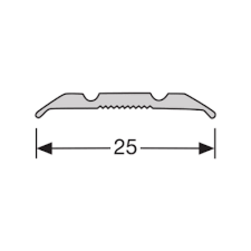 PPC Dilatatieprofiel zelfklevend 25 mm - 1meter