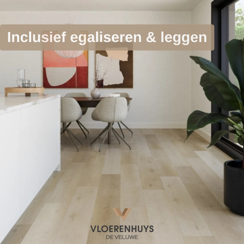 Castell Luxury PVC Flooring Castell Supreme 860 Planks Xxl 135 Mokka inclusief leggen