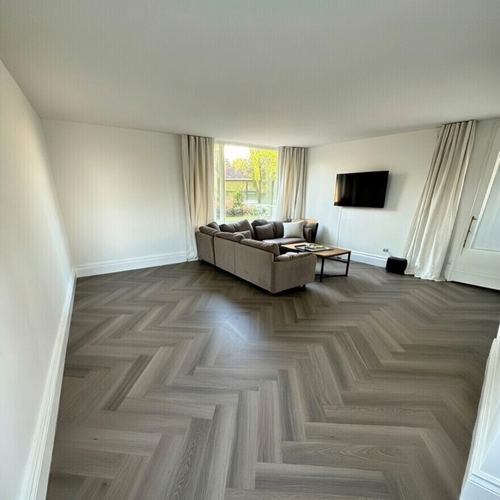 Floorlife YUP Fulham herringbone click SRC brown