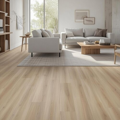 Castell Luxury PVC Flooring Castell Supreme 312 Spc 054 Honey Grey