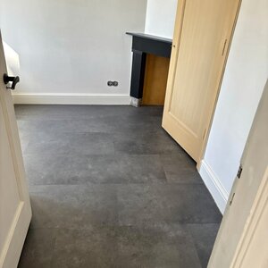 Floorlife Southwark dryback dark grey