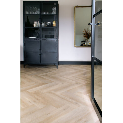 Gelasta Artline Visgraat 1260 Premium Oak Beige inclusief leggen Gelasta Artline Visgraat 1260 Premium Oak Beige inclusief leggen