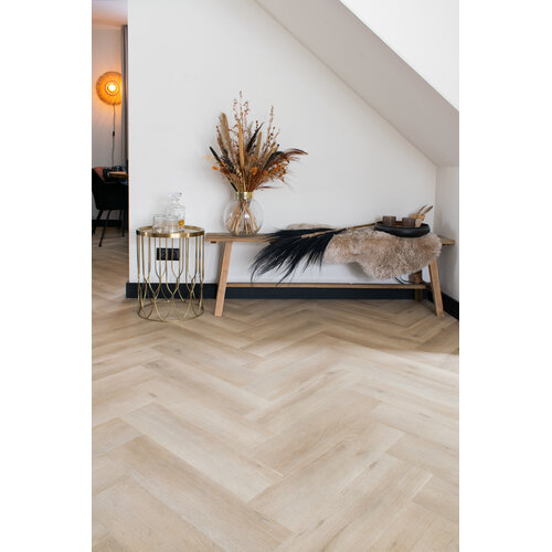 Gelasta Artline Visgraat 1260 Premium Oak Beige inclusief leggen Gelasta Artline Visgraat 1260 Premium Oak Beige inclusief leggen