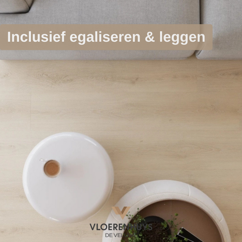 Castell Luxury PVC Flooring Castell Supreme 812 Planks Xl 151 Honey White  inclusief leggen