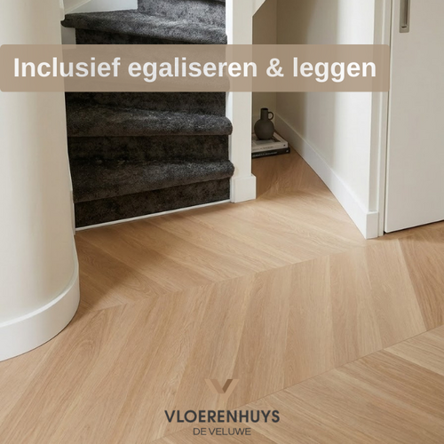 Belakos YUP Fulham chevron dryback smoky  inclusief leggen   - Copy