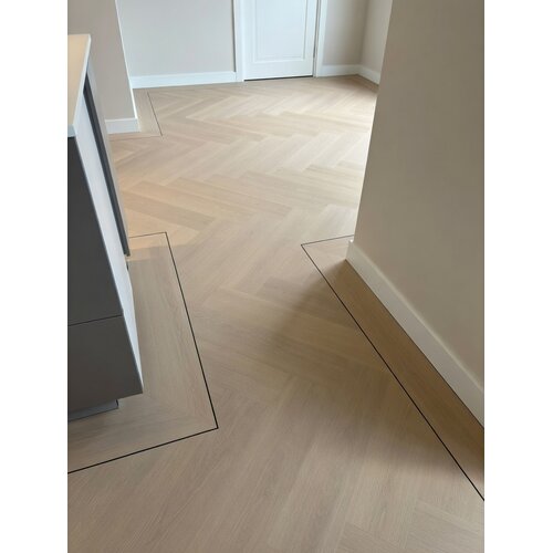 Floorlife YUP XL Brentford herringbone dryback beige