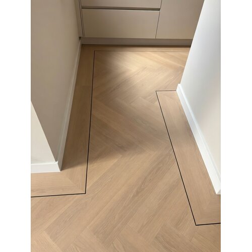 Floorlife YUP XL Brentford herringbone dryback beige