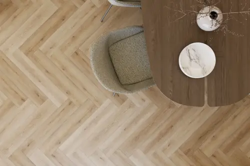 Castell Luxury PVC Flooring Castell Supreme 812 Herringbone 252 Honey Brown Castell Luxury PVC Flooring Castell Supreme 812 Herringbone 252 Honey Brown