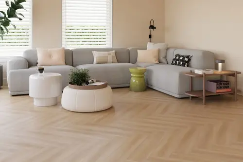 Castell Luxury PVC Flooring Castell Supreme 812 Herringbone 254 Honey Grey Castell Luxury PVC Flooring Castell Supreme 812 Herringbone 254 Honey Grey