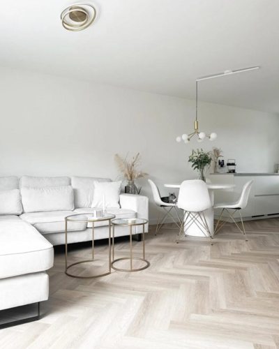Floorlife YUP Paddington Herringbone dryback beige Floorlife YUP Paddington Herringbone dryback beige